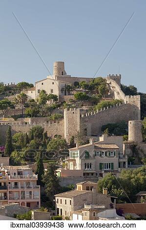 "Castell de Capdepera, Capdepera, Majorca, Balearic Islands, Spain, Europe" View Large Photo Image Stock Photo - "Castell de Capdepera, Capdepera, Majorca, Balearic Islands, Spain, Europe". Fotosearch