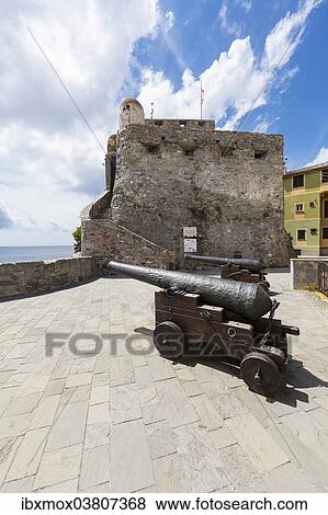 "Castello della Dragonara in Camogli Fortress, Province of Genoa, Liguria, Italian Riviera, The Levant, Italy, Europe" View Large Photo Image Stock Photo - "Castello della Dragonara in Camogli Fortress, Province of Genoa, Liguria, Italian Riviera, The Levant, Italy, Europe". Fotosearch