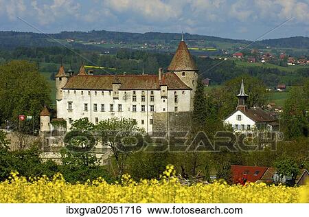 "Castle Oron, Oron-le-Chatel, Broye, Canton Vaud, Switzerland, Europe" View Large Photo Image Stock Photograph - "Castle Oron, Oron-le-Chatel, Broye, Canton Vaud, Switzerland, Europe". Fotosearch
