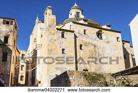 "Cathedral of St-Jean-Baptiste, Calvi, Corsica, France, Europe" View Large Photo Image Stock Image - "Cathedral of St-Jean-Baptiste, Calvi, Corsica, France, Europe". Fotosearch