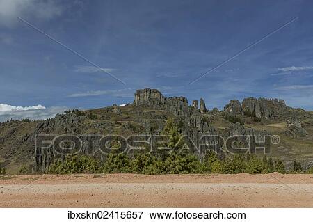 "Cerro los Frailones o Cerro del Castillo rocks, Cumbemajo, Cajamarca, Peru, South America" View Large Photo Image Stock Photo - "Cerro los Frailones o Cerro del Castillo rocks, Cumbemajo, Cajamarca, Peru, South America". Fotosearch