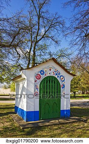Stock Image - "Chapel in Rohatec, Hodonin district, South Moravia region, Czech Republic, Europe". Fotosearch