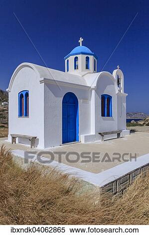 Stock Photography - "Chapel, Karpathos, Dodecanese, South Aegean, Greece, Europe". Fotosearch