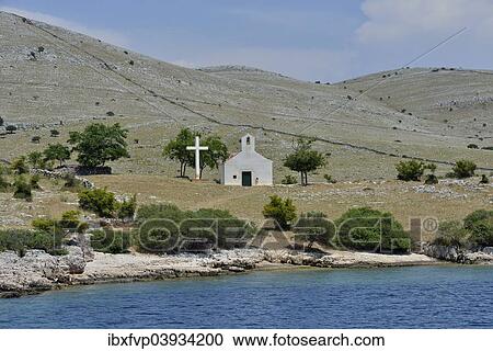 "Chapel of Mary of Tarac, 17th century, Adriatic Sea, Kornati, Kornati Islands, Kornati Islands National Park, Croatia, Europe" View Large Photo Image Stock Image - "Chapel of Mary of Tarac, 17th century, Adriatic Sea, Kornati, Kornati Islands, Kornati Islands National Park, Croatia, Europe". Fotosearch