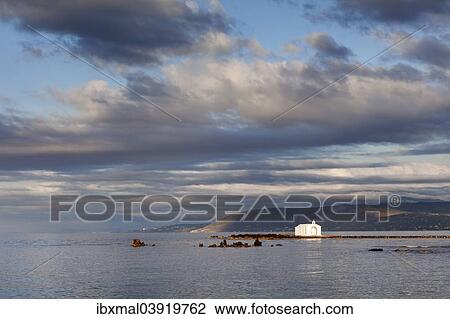 "Chapel on a cliff in the sea, Georgioupolis, Crete, Greece, Europe" View Large Photo Image Stock Image - "Chapel on a cliff in the sea, Georgioupolis, Crete, Greece, Europe". Fotosearch