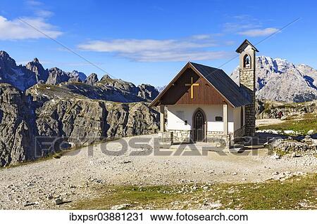 "Chapel on the way to the Laveredo Hut, South Tyrol, Italy, Europe" View Large Photo Image Stock Image - "Chapel on the way to the Laveredo Hut, South Tyrol, Italy, Europe". Fotosearch