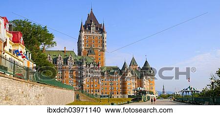 "Chateau Frontenac and Dufferin Terrace, Quebec City, Quebec, Canada, North America" View Large Photo Image Stock Image - "Chateau Frontenac and Dufferin Terrace, Quebec City, Quebec, Canada, North America". Fotosearch