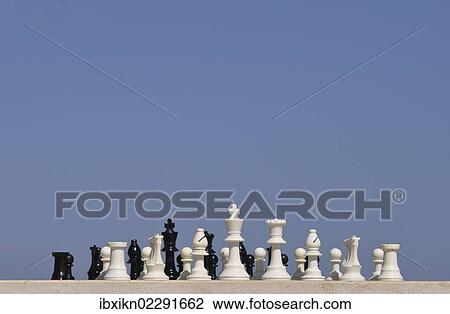 Stock Image - Chessmen. Fotosearch
