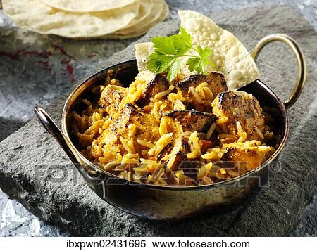 "Chicken Tikka Byriani, Indian cuisine" View Large Photo Image Stock Photography - "Chicken Tikka Byriani, Indian cuisine". Fotosearch