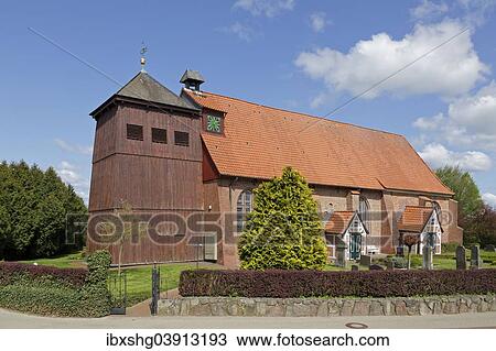 "Church of Mittelnkirchen, Altes Land region, Lower Saxony, Germany, Europe" View Large Photo Image Stock Image - "Church of Mittelnkirchen, Altes Land region, Lower Saxony, Germany, Europe". Fotosearch