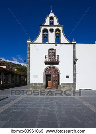 "Church of Nuestra Senora de las Angustias, Puerto de Tazacorte, La Palma, Canary Islands, Spain, Europe" View Large Photo Image Stock Image - "Church of Nuestra Senora de las Angustias, Puerto de Tazacorte, La Palma, Canary Islands, Spain, Europe". Fotosearch