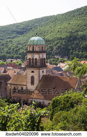 "Church of Sainte-Croix, Kaysersberg, Alsace, France, Europe" View Large Photo Image Stock Photograph - "Church of Sainte-Croix, Kaysersberg, Alsace, France, Europe". Fotosearch