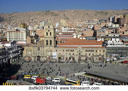 "Church of St Francis, Iglesia de San Francisco, La Paz, Bolivia, South America" View Large Photo Image Picture - "Church of St Francis, Iglesia de San Francisco, La Paz, Bolivia, South America". Fotosearch