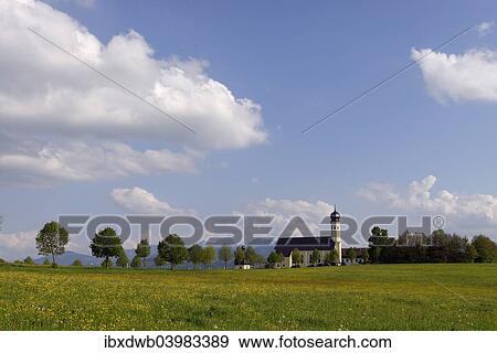 "Church of St. Marinus and Anianus, Wilparting near Irschenberg, Mt Wendelstein at the back, Upper Bavaria, Bavaria, Germany, Europe" View Large Photo Image Stock Photo - "Church of St. Marinus and Anianus, Wilparting near Irschenberg, Mt Wendelstein at the back, Upper Bavaria, Bavaria, Germany, Europe". Fotosearch