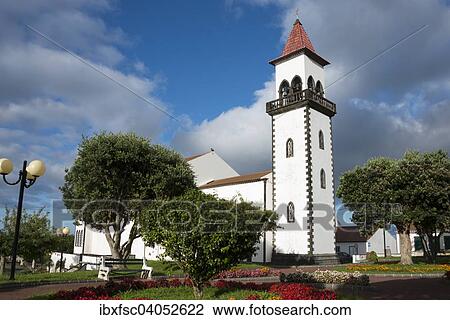 "Church, Salga, Sao Miguel, Azores, Portugal, Europe" View Large Photo Image Stock Image - "Church, Salga, Sao Miguel, Azores, Portugal, Europe". Fotosearch