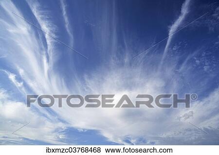 Cirrus clouds View Large Photo Image Stock Photo - Cirrus clouds. Fotosearch