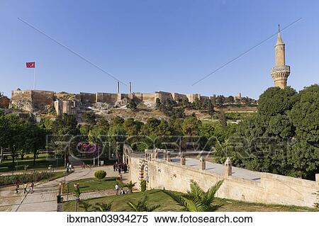 "Citadel, Urfa Kalesi, Sanliurfa, Sanliurfa, Southeastern Anatolia, Anatolia, Turkey, Asia" View Large Photo Image Stock Photography - "Citadel, Urfa Kalesi, Sanliurfa, Sanliurfa, Southeastern Anatolia, Anatolia, Turkey, Asia". Fotosearch