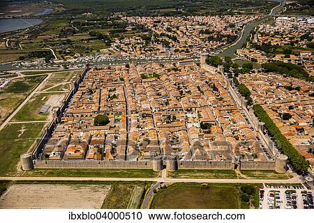 "City gates, historic centre in the quadrilateral of Aigues-Mortes, Camargue, Languedoc-Roussillon, France, Europe" View Large Photo Image Stock Image - "City gates, historic centre in the quadrilateral of Aigues-Mortes, Camargue, Languedoc-Roussillon, France, Europe". Fotosearch