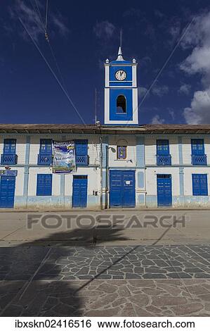 "City hall, Celendin, Cajamarca, Peru, South America" View Large Photo Image Stock Photograph - "City hall, Celendin, Cajamarca, Peru, South America". Fotosearch
