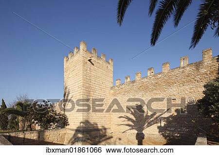 "City wall, Alcudia, Majorca, Balearic Islands, Spain, Europe" View Large Photo Image Stock Photograph - "City wall, Alcudia, Majorca, Balearic Islands, Spain, Europe". Fotosearch