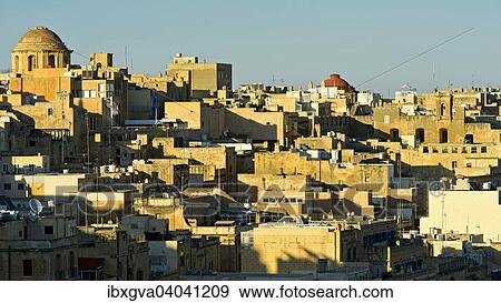 "Cityscape, European Capital of Culture 2018, Valletta, Malta, Europe" View Large Photo Image Stock Photo - "Cityscape, European Capital of Culture 2018, Valletta, Malta, Europe". Fotosearch