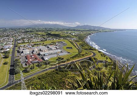 "Cityscape of New Plymouth, industrial park, North Island, New Zealand, Oceania" View Large Photo Image Stock Image - "Cityscape of New Plymouth, industrial park, North Island, New Zealand, Oceania". Fotosearch