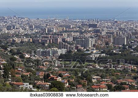 "Cityscape of Palermo, from Monreale, Palermo, Sicily, Italy, Europe" View Large Photo Image Stock Photo - "Cityscape of Palermo, from Monreale, Palermo, Sicily, Italy, Europe". Fotosearch