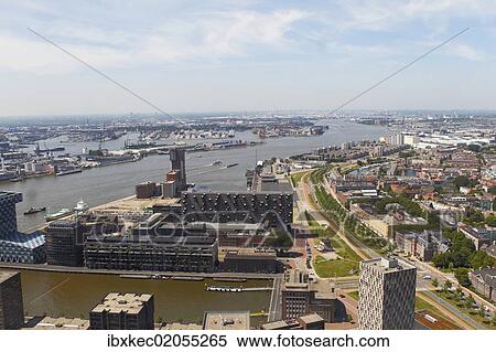 "Cityscape of Rotterdam, Holland, the Netherlands, Europe" View Large Photo Image Stock Photography - "Cityscape of Rotterdam, Holland, the Netherlands, Europe". Fotosearch