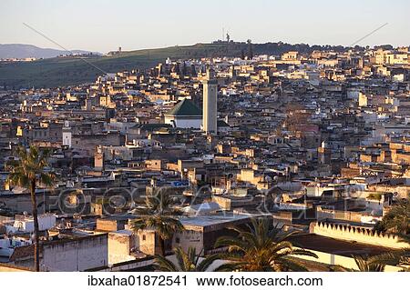 "Cityscape, old town, UNESCO World Heritage Site, Fez, Morocco, Africa" View Large Photo Image Stock Image - "Cityscape, old town, UNESCO World Heritage Site, Fez, Morocco, Africa". Fotosearch