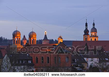 "Cityscape with old synagogue, Kitzingen, Lower Franconia, Bavaria, Germany, Europe" View Large Photo Image Stock Image - "Cityscape with old synagogue, Kitzingen, Lower Franconia, Bavaria, Germany, Europe". Fotosearch