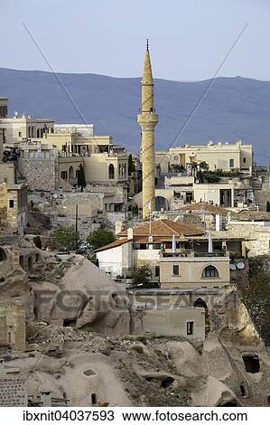 "Cityscape with tufa formations, Uchisar, Guvercin Vadisi, Guvercinlik, Nevsehir Province, Cappadocia, Central Anatolia Region, Turkey, Asia" View Large Photo Image Stock Image - "Cityscape with tufa formations, Uchisar, Guvercin Vadisi, Guvercinlik, Nevsehir Province, Cappadocia, Central Anatolia Region, Turkey, Asia". Fotosearch