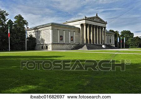 Stock Photo - "Classical Antiquities, Koenigsplatz, Munich, Bavaria, Germany, Europe". Fotosearch