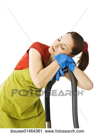 Cleaning lady at work View Large Photo Image Stock Image - Cleaning lady at work. Fotosearch