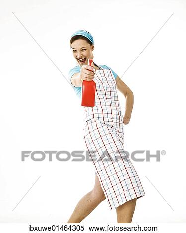 Cleaning lady at work View Large Photo Image Stock Photography - Cleaning lady at work. Fotosearch