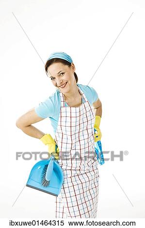 Cleaning lady at work View Large Photo Image Stock Photography - Cleaning lady at work. Fotosearch