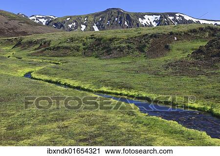 "Clear stream in a volcanic landscape, Eyjafjallajoekull, Iceland, Europe" View Large Photo Image Stock Image - "Clear stream in a volcanic landscape, Eyjafjallajoekull, Iceland, Europe". Fotosearch