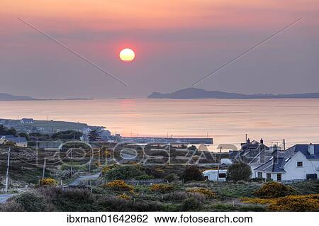 "Cleggan at sunset, Connemara, County Galway, Republic of Ireland, Europe" View Large Photo Image Stock Image - "Cleggan at sunset, Connemara, County Galway, Republic of Ireland, Europe". Fotosearch