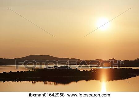 "Clifden Bay at sunset, Connemara, County Galway, Republic of Ireland, Europe" View Large Photo Image Stock Photo - "Clifden Bay at sunset, Connemara, County Galway, Republic of Ireland, Europe". Fotosearch