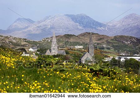 "Clifden, Connemara, County Galway, Republic of Ireland, Europe" View Large Photo Image Picture - "Clifden, Connemara, County Galway, Republic of Ireland, Europe". Fotosearch