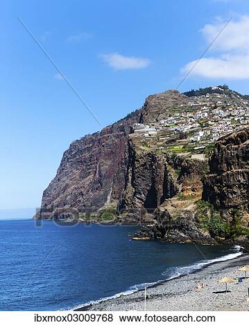 "Cliff coast of Porto de Camara de Lobos, Funchal, Porto de Camara de Lobos, Ilha da Madeira, Portugal, Europe" View Large Photo Image Stock Photo - "Cliff coast of Porto de Camara de Lobos, Funchal, Porto de Camara de Lobos, Ilha da Madeira, Portugal, Europe". Fotosearch
