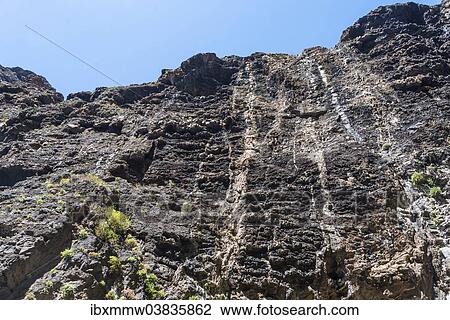 "Cliff in the Masca Gorge, rock formation, volcanic rocks, Tenerife, Canary Islands, Spain, Europe" View Large Photo Image Stock Image - "Cliff in the Masca Gorge, rock formation, volcanic rocks, Tenerife, Canary Islands, Spain, Europe". Fotosearch