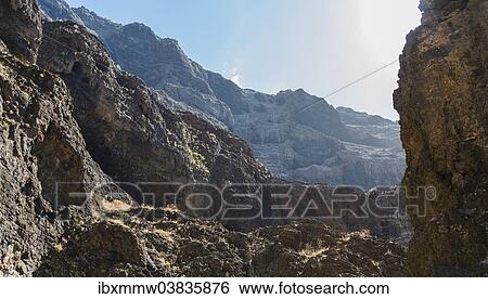 "Cliff in the Masca Gorge, rock formation, volcanic rocks, Tenerife, Canary Islands, Spain, Europe" View Large Photo Image Stock Photograph - "Cliff in the Masca Gorge, rock formation, volcanic rocks, Tenerife, Canary Islands, Spain, Europe". Fotosearch