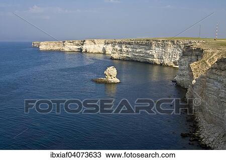 "Cliffs, coastline, Black Sea, Tarhankut, Crimea, Russia, Europe" View Large Photo Image Stock Image - "Cliffs, coastline, Black Sea, Tarhankut, Crimea, Russia, Europe". Fotosearch