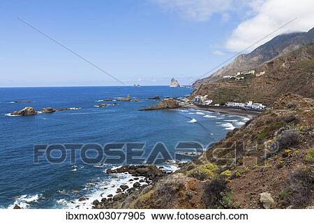 "Cliffs in the Anaga Mountains near the village of Taganana, Almaciga, Almaciga, Tenerife, Canary Islands, Spain, Europe" View Large Photo Image Stock Photography - "Cliffs in the Anaga Mountains near the village of Taganana, Almaciga, Almaciga, Tenerife, Canary Islands, Spain, Europe". Fotosearch