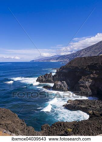 "Cliffs near San Andres, La Palma, Canary Islands, Spain, Europe" View Large Photo Image Stock Image - "Cliffs near San Andres, La Palma, Canary Islands, Spain, Europe". Fotosearch