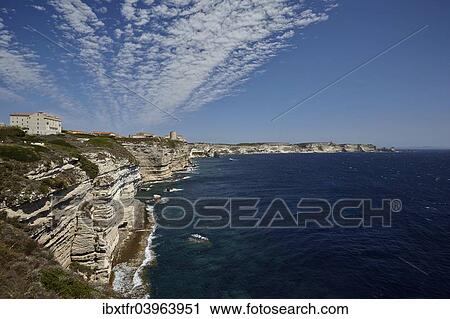 "Cliffs with the upper city, Bonifacio, Corsica, France, Europe" View Large Photo Image Stock Image - "Cliffs with the upper city, Bonifacio, Corsica, France, Europe". Fotosearch