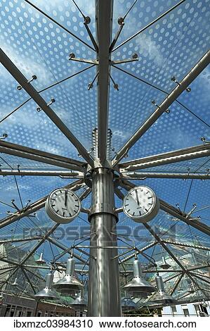 "Clocks at a bus terminal, Schweinfurt, Lower Franconia, Bavaria, Germany, Europe" View Large Photo Image Stock Image - "Clocks at a bus terminal, Schweinfurt, Lower Franconia, Bavaria, Germany, Europe". Fotosearch