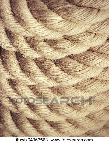 Close-up of strong nautical rope View Large Photo Image Stock Image - Close-up of strong nautical rope. Fotosearch