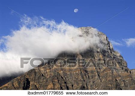 "Cloud flag on the summit of Mt. Chephren, Banff National Park, Rocky Mountains, Alberta, Canada, North America" View Large Photo Image Stock Photography - "Cloud flag on the summit of Mt. Chephren, Banff National Park, Rocky Mountains, Alberta, Canada, North America". Fotosearch