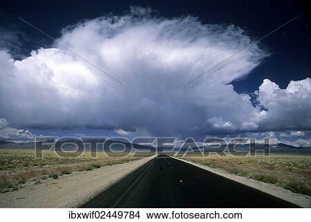 "Clouds above road in Colorado, USA" View Large Photo Image Picture - "Clouds above road in Colorado, USA". Fotosearch